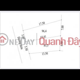 Đã tách thành 2 lô 96.4 m2 và 85.5 m2
- Đ/c : Chúc đồng - Thụy hương - Chương Mỹ - Hà Nội. _0