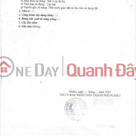 PRIME LAND - GREAT PRICE - URGENT SALE of a Potential Land Plot on Co Giang Street, former Pleiku City, Gia Lai Province. _0