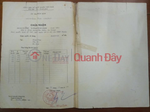 PRIMARY LAND - Full Residential Land Lot For Sale, Beautiful Location In Tan Chau Town - An Giang _0