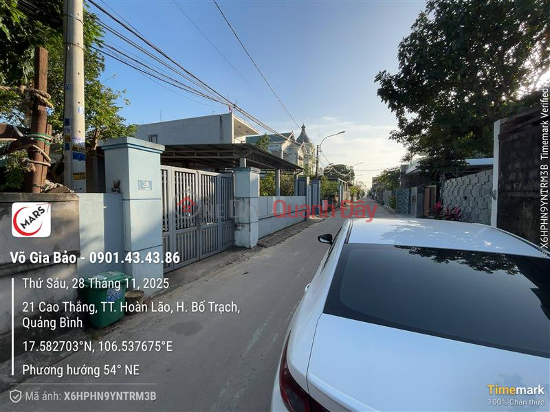 Property Search Vietnam | OneDay | Residential, Sales Listings House for sale on Cao Thang Street, TK12, Hoan Lao Town, Bo Trach District, Quang Binh Province.
