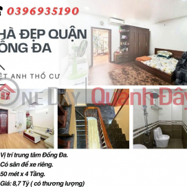 Bán nhà Hào Nam Đống Đa, Có Sân Để Xe, Lõi Đống Đa, 50mx4T, Giá: 8,7 Tỷ, Lh: 0396935190. _0