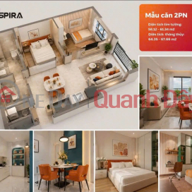 2-bedroom apartment, 66m2, near Ring Road 3 and Metro Line 1, initial payment of only 680 million VND, interest rate support for 36 months. _0