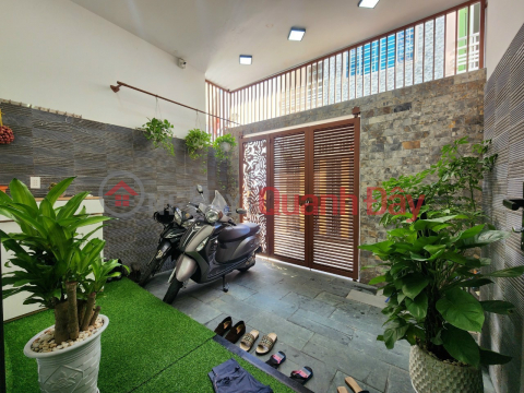 ► Two-sided house with Phan Thanh car, 55m2, 3 floors, newly built 1 year, genuine quality _0