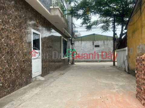 Selling a private house in Dong Anh town 42m2 on the street where the truck is parked _0