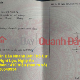 GOOD PRICE - OWNER Needs to Sell Residential Land Quickly in Nghi Van Commune, Nghi Loc, Nghe An _0