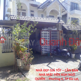 NHÀ ĐẸP GIÁ TỐT – CẦN BÁN NHÀ MẶT TIỀN KQH NGÔ QUYỀN – Phường 6, TP Đà Lạt, Lâm Đồng _0