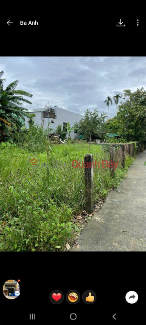 OWNER Urgently Needs to Sell Land Lot in Hoa Tien Commune, Hoa Vang District, Da Nang City. _0