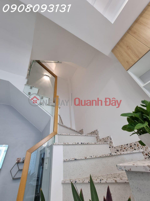 3131- House for sale in Phu Nhuan Huynh Van Banh 40m2, 3 floors, 4 bedrooms, alley in front of the house 3m Price 5 billion 450 _0