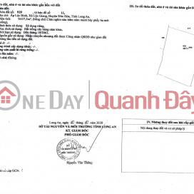 Agricultural land for sale in front of Loc Binh street, Duc Hoa, Long An _0