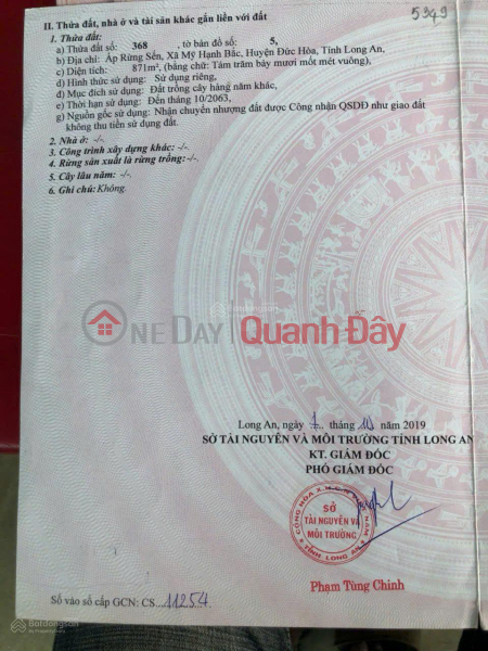 OWNER REDUCES PRICE, URGENT SALE OF LAND WITH 10M FRONTAGE ON Luc Vien ASPHALT ROAD, MY HANH BAC AREA, PRICE ONLY 4.2 BILLION VND Vietnam | Sales | đ 4.2 Billion