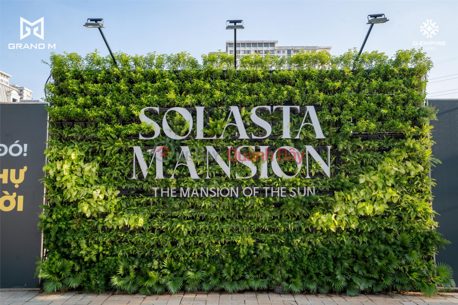 ₫ 47 tỷ Bán biệt thự Tân Cổ Điển lô góc - Đỉnh nhất Solasta Mansion - Giá đất chỉ 152tr/m2