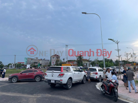 Land for sale in Quang Trung project, Quynh My near inter-level school, industrial park, commune committee, market. _0