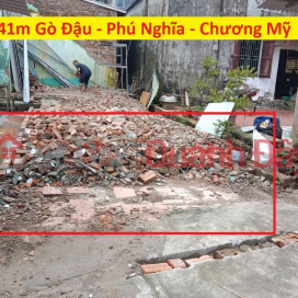 OWNER SELLS SUPER BEAUTIFUL LAND LOT OF 41M2 IN PHU NGHI-CHUONG MY-HANOI _0