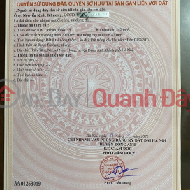 BEAUTIFUL PROPERTY – GOOD PRICE – OWNER NEEDS TO SELL QUICKLY: GARDEN HOUSE in Trung Gia Commune (Nam Son, Soc Son),Hanoi _0