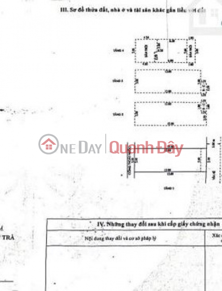 Nhà mặt tiền 4 tầng đường Tạ Mỹ Duật - Sơn Trà - TP. Đà Nẵng Niêm yết bán