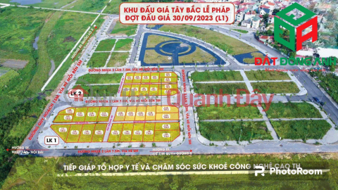 AUCTION LAND IN NORTHWEST LE PHAP, TIEN DUONG, DONG ANH price 13Xtr\/m _0