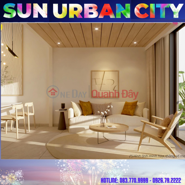 đ 350 Million | Modern and comfortable studio, super project Sun Urban City Ha Nam