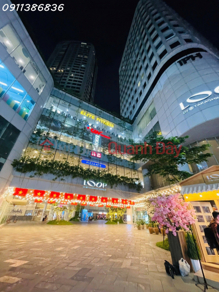 đ 14.98 Billion Corner apartment in INDOCHINA Xuan Thuy, 110m², 3 bedrooms, stunning 5-star amenities, 14.98 billion VND.