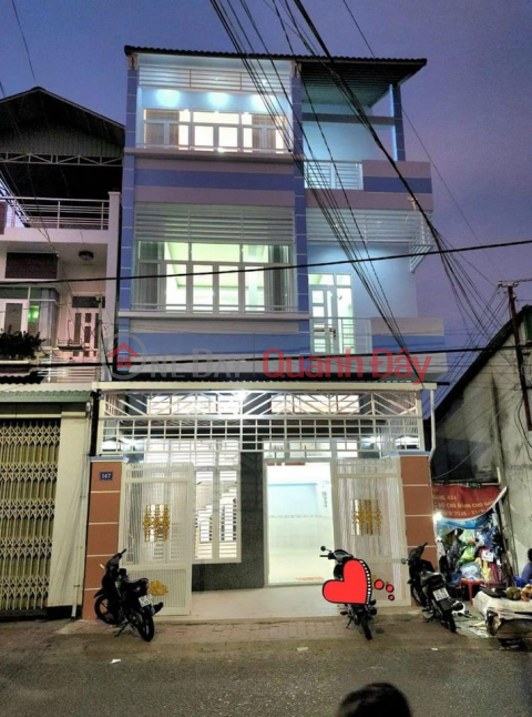 House with 4-storey facade on Tran Hung Dao street, Ward A - Chau Doc city center _0