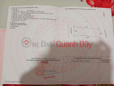 OWNER'S LAND - 2 CONNECTING LOTS - Lien Ap My Phu 1, Tuong Loc Commune, Tam Binh District, Vinh Long _0