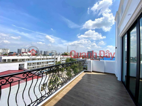 NGUYEN VAN LINH - BEAUTIFUL 8-FLOOR HOUSE - ELEVATOR - BUSINESS - WIDE SIDEWALK - 2 AIR - AVOID CARS _0