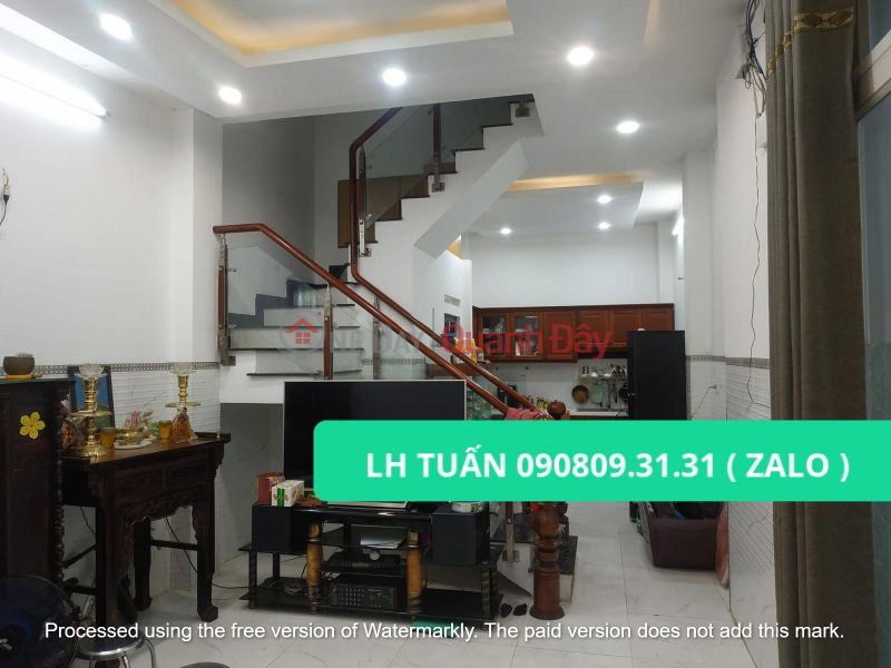 3131- House for sale 40m2 Rach Bung Binh P10 District 3 - 4 floors reinforced concrete 5 bedrooms 4 bathrooms, terrace only 4 billion 550 Sales Listings