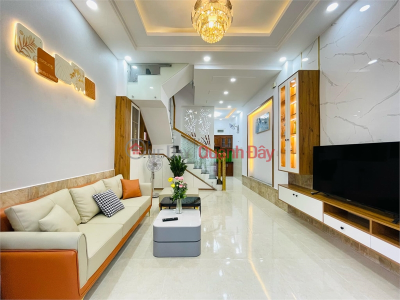 Property Search Vietnam | OneDay | Nhà ở, Niêm yết bán | Nhà 4 Tầng, 4x12m, Hẻm 5m Phan Huy Ích, Đối Diện Emart 2
