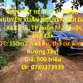 LAND FOR SALE C1 NGUYEN XUAN NGUYEN NGUYEN DRIVE - Ea tu Commune, Buon Ma Thuot City, Dak Lak _0