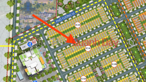 Chính chủ cần bán lô đất DC04-51 - KĐT Cầu Trúc Sông Công - Hướng Tây Bắc - 103.75m2. 1,7 tỷ _0