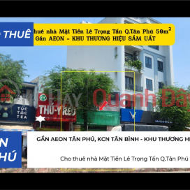 House for rent on Le Trong Tan Street, Tan Phu District, 50m², 17 million VND - Near AEON Mall. _0