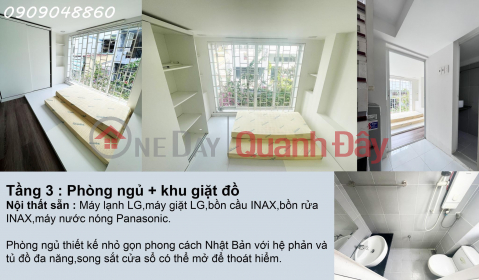 Beautiful Mini Townhouse with full functions, right in the alley 3m, 3 billion _0