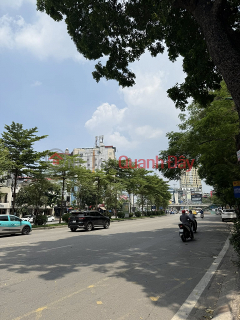 Street frontage Duong Lang 120m² 5 floors elevator 5.1m frontage price 70 billion big street football culture _0