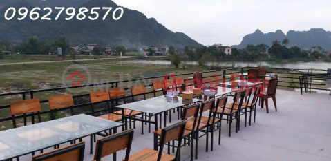 LAND FOR SALE (ODT) WITH A FREE RESTAURANT OFFERED, STUNNING LAKE VIEW, IN THE CENTER OF YEN THUY COMMUNE, HOA BINH PROVINCE _0