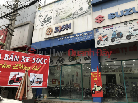 Street-facing business house for rent with an area of 450m2 in Thai Nguyen city (20m frontage) _0