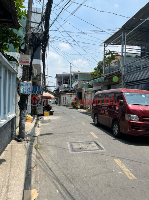 RARE FRONTAGE NEXT TO THE WEST TONG LY CHIEU HOANG BUS STATION - LEVEL 4 HOUSE BUT NEWLY BUILT VERY BEAUTIFUL - ONLY 7 BILLION, _0