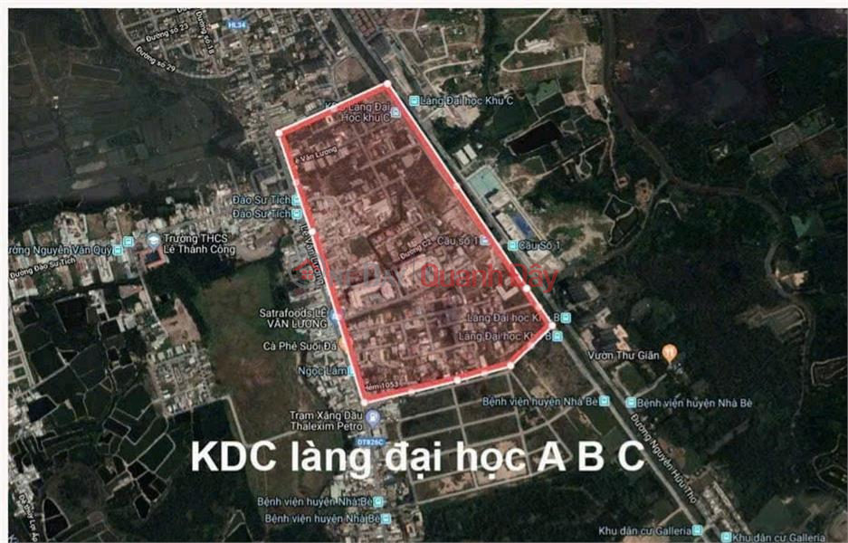 125m KDC Làng Đại Học, 10 tỷ, xây dựng 6 tầng, đường 12m Niêm yết bán