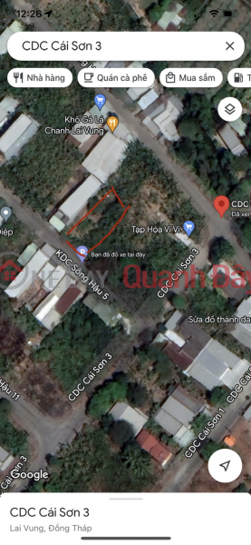Property Search Vietnam | OneDay | Residential | Sales Listings, FULL RESIDENTIAL LAND - GOOD PRICE - Selling 2 Lots of Land Nice Location In Lai Vung District - Dong Thap