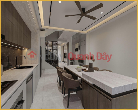 **House for sale in alley 71 Nguyen Bac, Ward 3, Tan Binh (4*15.5),3 floors, just over 7 billion VND** _0