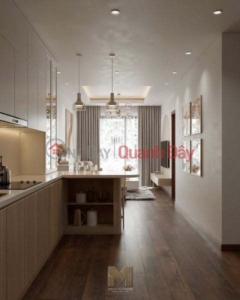 Fully furnished 2.5 bedroom apartment for rent at Hoang Huy Commerce Rental Listings