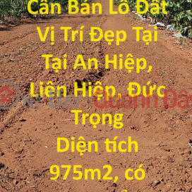 Beautiful Land - Good Price - Owner Needs to Sell Land Lot in Nice Location in An Hiep, Lien Hiep, Duc Trong _0