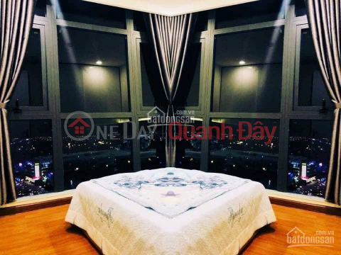 Corner apartment with 2 bedrooms in Quang Nguyen apartment for rent cheap 7 million/month. The view of Asia park is very beautiful _0