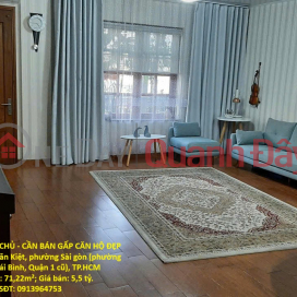 GREAT PRICE - DIRECT OWNER - URGENT SALE OF BEAUTIFUL APARTMENT IN THE HEART OF SAIGON _0