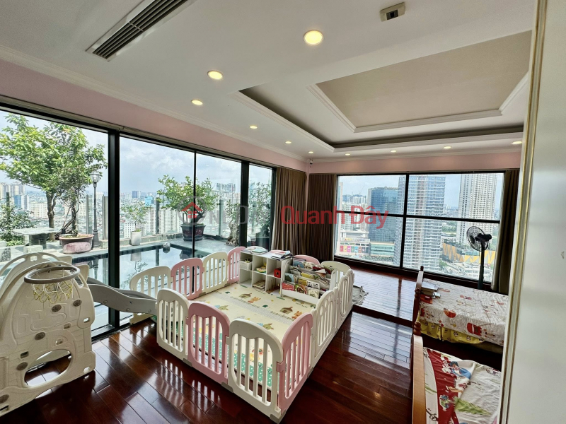 đ 35,8 tỷ, Siêu Penthouse Tú Mỡ, Cầu Giấy 401m2, Nội thất VIP, Bể bơi riêng, 35.8 Tỷ