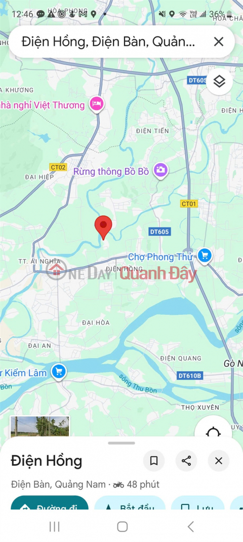 HOT HOT - FOR SALE LOT OF LAND in a beautiful location in Dien Hong Commune, Dien Ban Town, Quang Nam _0