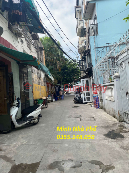 đ 6.4 Billion | House for sale in Phan Van Tri 4x10, 2 Alley fronts near Ba Chieu, over 6 billion