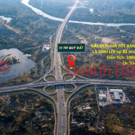 PRIME LAND - GREAT PRICE, QUICK SALE! INVESTMENT PLOT WITH HIGH PROFIT POTENTIAL in Hoa Lac, Thach That, Hanoi. _0