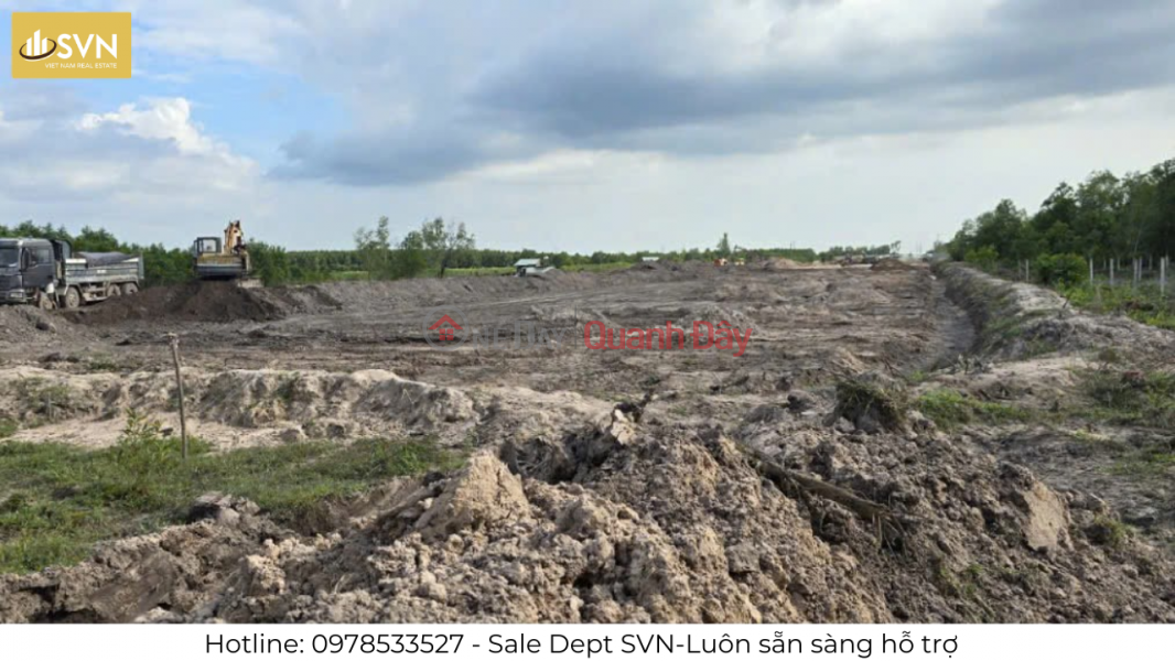 đ 3.19 Billion, SUPER BEAUTIFUL 2-FRONT LAND LOT IN VINH THANH – NHON TRACH