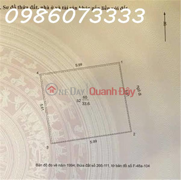 đ 13.25 Billion, Nhan Hoa 34m 6 floors new house for cars, nice business, 5.6m frontage 13.25 billion 0986073333