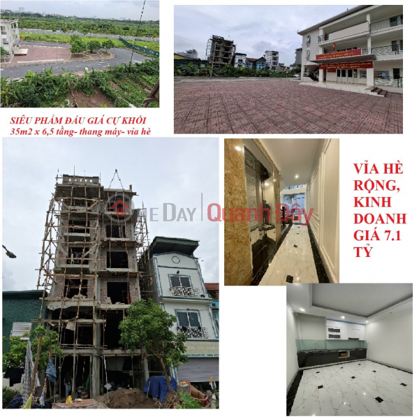 HOUSE FOR SALE 6.5 FLOOR ELEVATOR IN LONG BIEN HANOI BLOCK 35M 6.95 BILLION Sales Listings