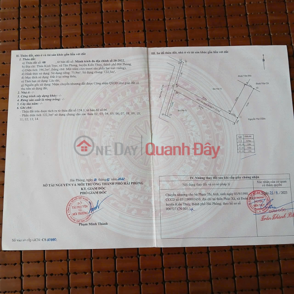 CHỈ 8XX TRIỆU – LÔ ĐẤT KÍNH TRỰC, TÂN PHONG – SAU NHÀ MẶT ĐƯỜNG TRỤC CHÍNH ZALO 0567 222 555, Việt Nam, Bán, đ 890 triệu